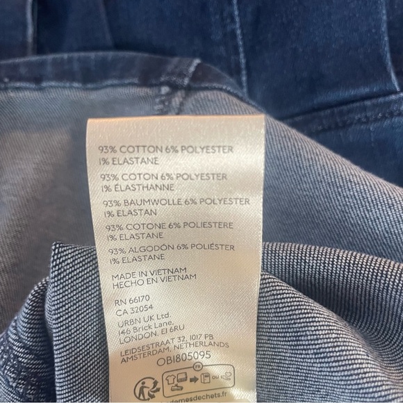 Free People Blue Long Sleeve Denim Dress - Picture 14 of 16